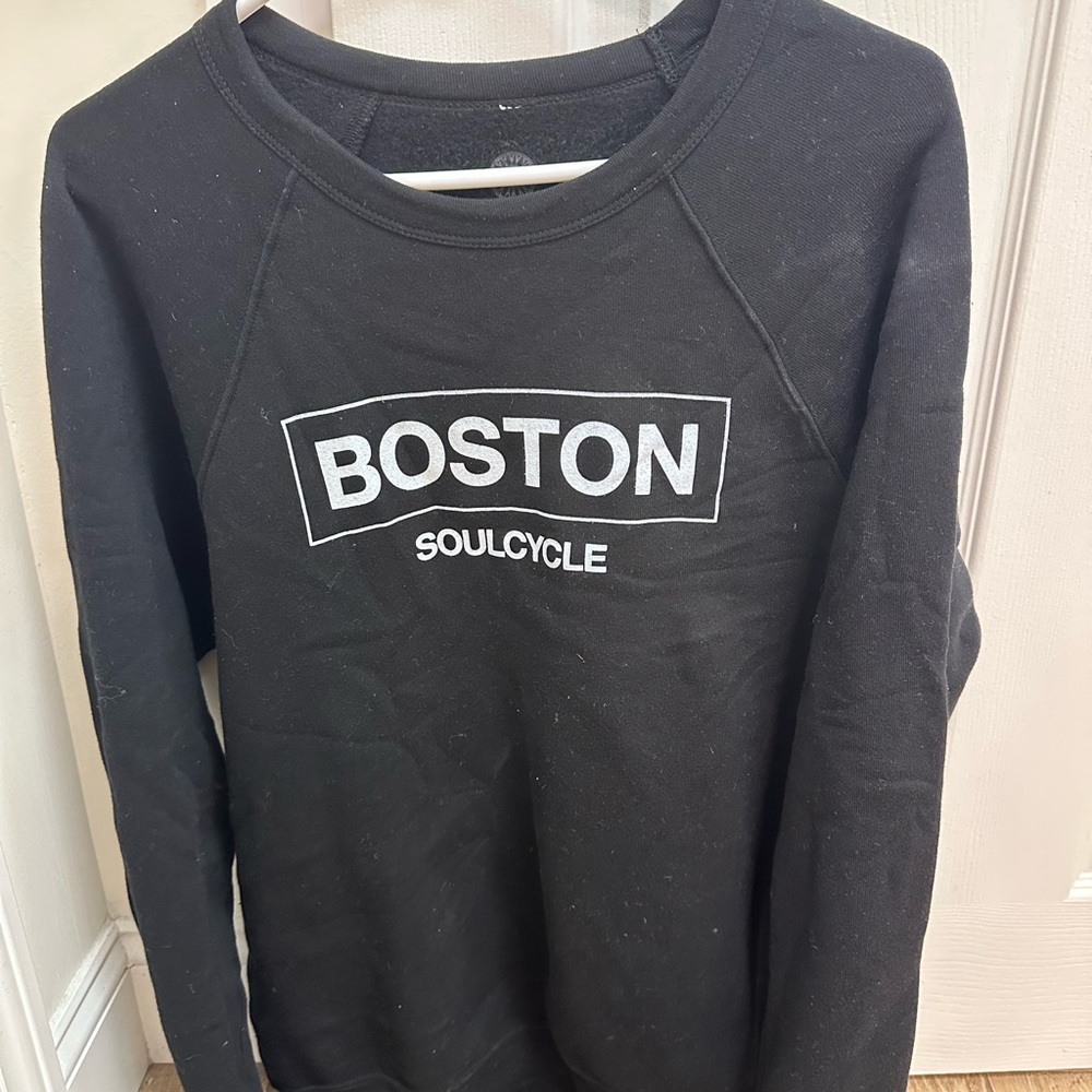 SoulCycle Boston Black Sweatshirt